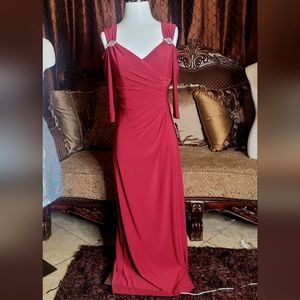 R&M Richards dress, size 8, new with tags, stunning merlot color…not red!